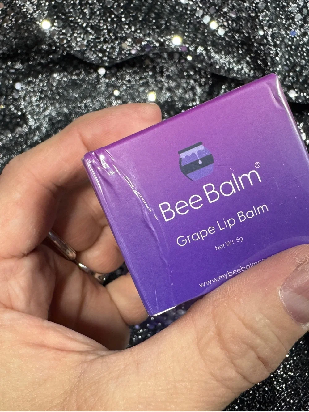 Grape Lip Balm — Hydrating Purple Balm